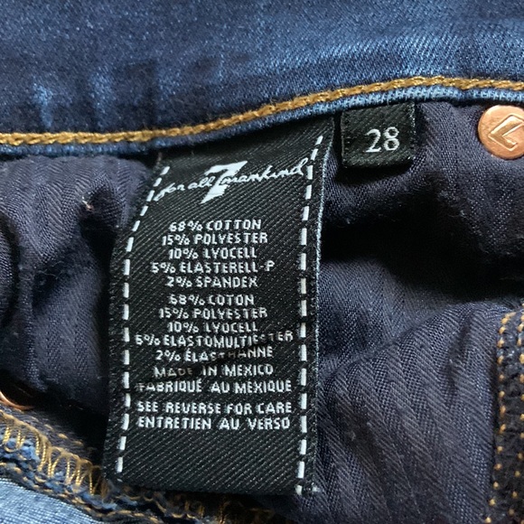 7 For All Mankind Ankle Skinny Jeans - Picture 4 of 4